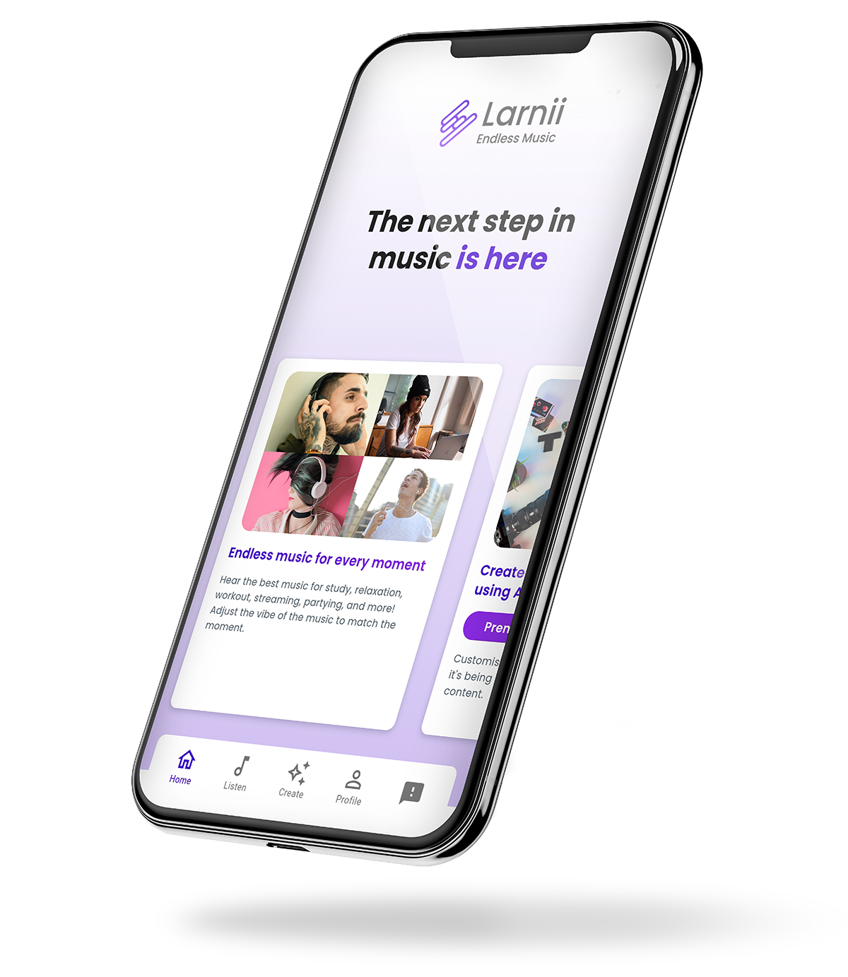 Download the free Larnii streaming app